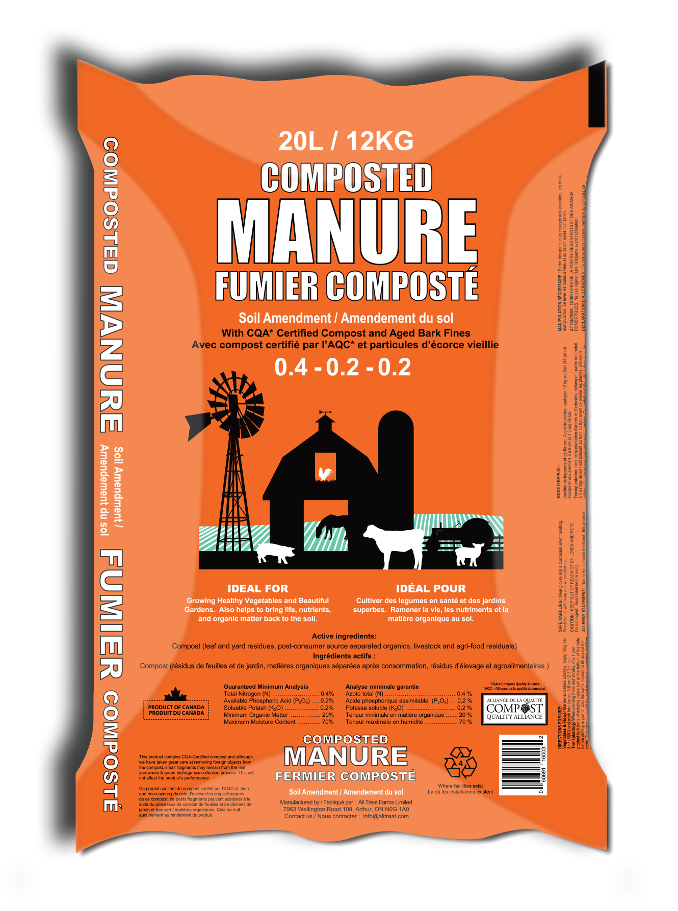 Composted Manure (12kg)