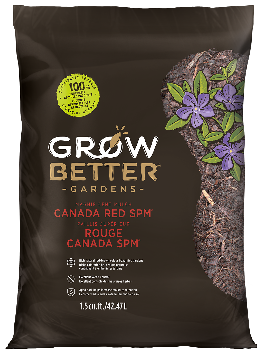 Magnificent Mulch - Canada Red® SPM® (1.5 Cubic Feet)