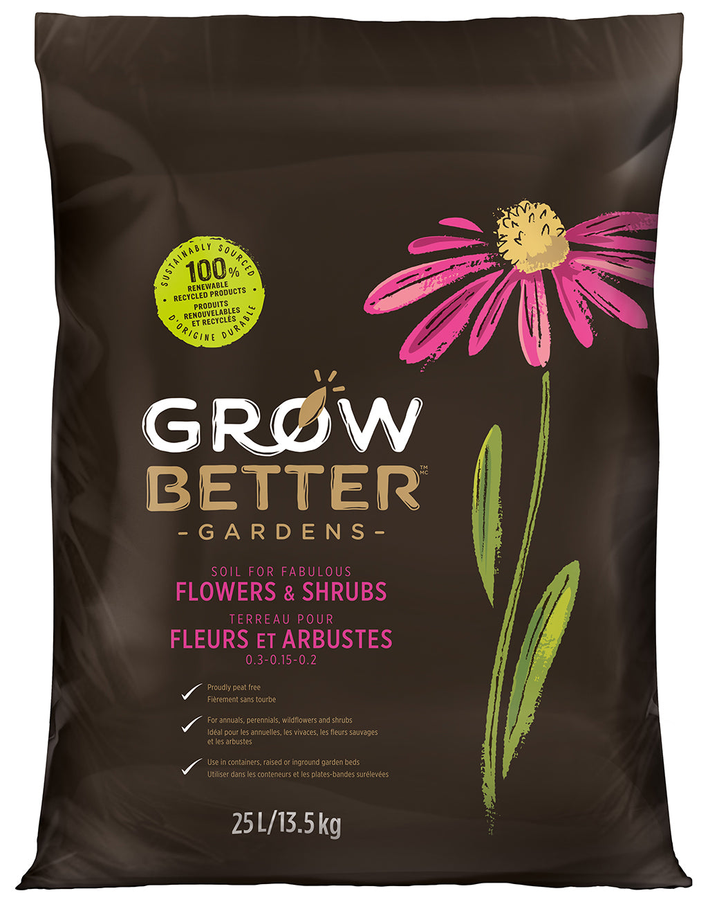 Soil for Fabulous Flowers & Shrubs (25L)
