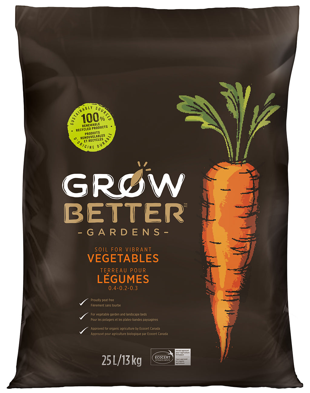 Soil for Vibrant Vegetables (25L)