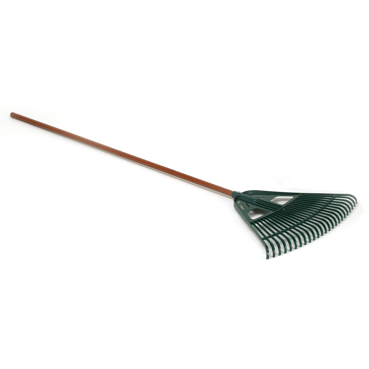 Wolverine® 24" High Impact Poly Leaf Rake 54" Handle