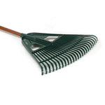 Wolverine® 24" High Impact Poly Leaf Rake 54" Handle