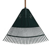 Wolverine® 30" High Impact Poly Leaf Rake 54" Handle