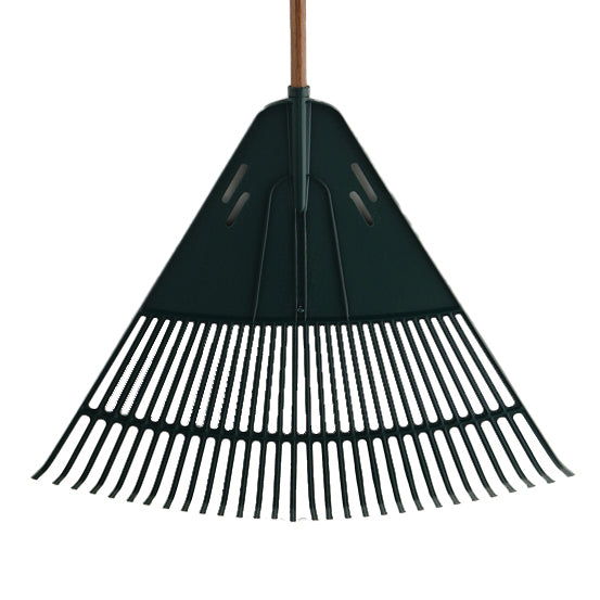 Wolverine® 30" High Impact Poly Leaf Rake 54" Handle